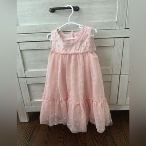 Isaac Mizrahi New York Blush Pink Sleeveless Party Dress Size 3T